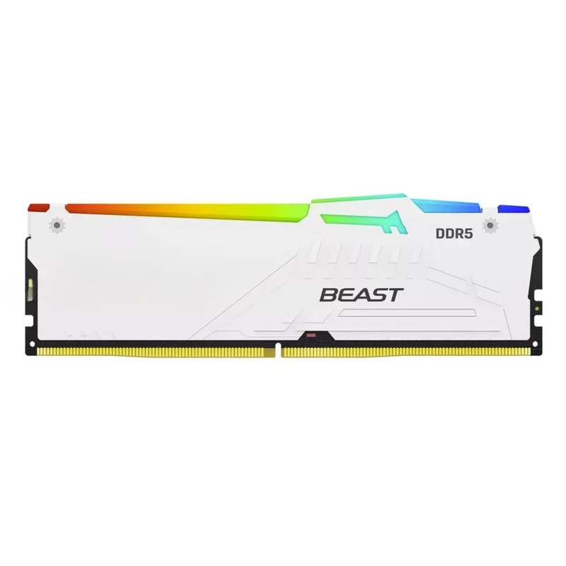 Kingston FURY White RGB 32G(2x - 64Gb Ddr5 6000Mhz Cl30 2X32Gb Desktop review and price
